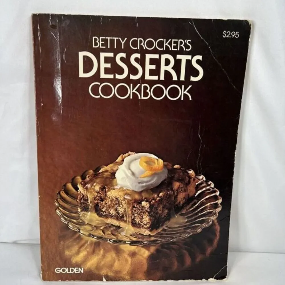 Betty Crocker's Desserts Cookbook Softcover 1978 Excellent Condition‎ Very RARE
